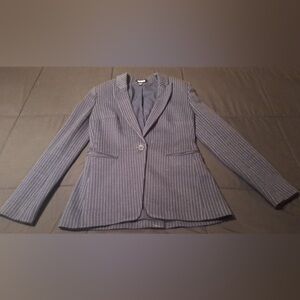 Women's Express Navy Blue Pin Striped Blazer - Size XS